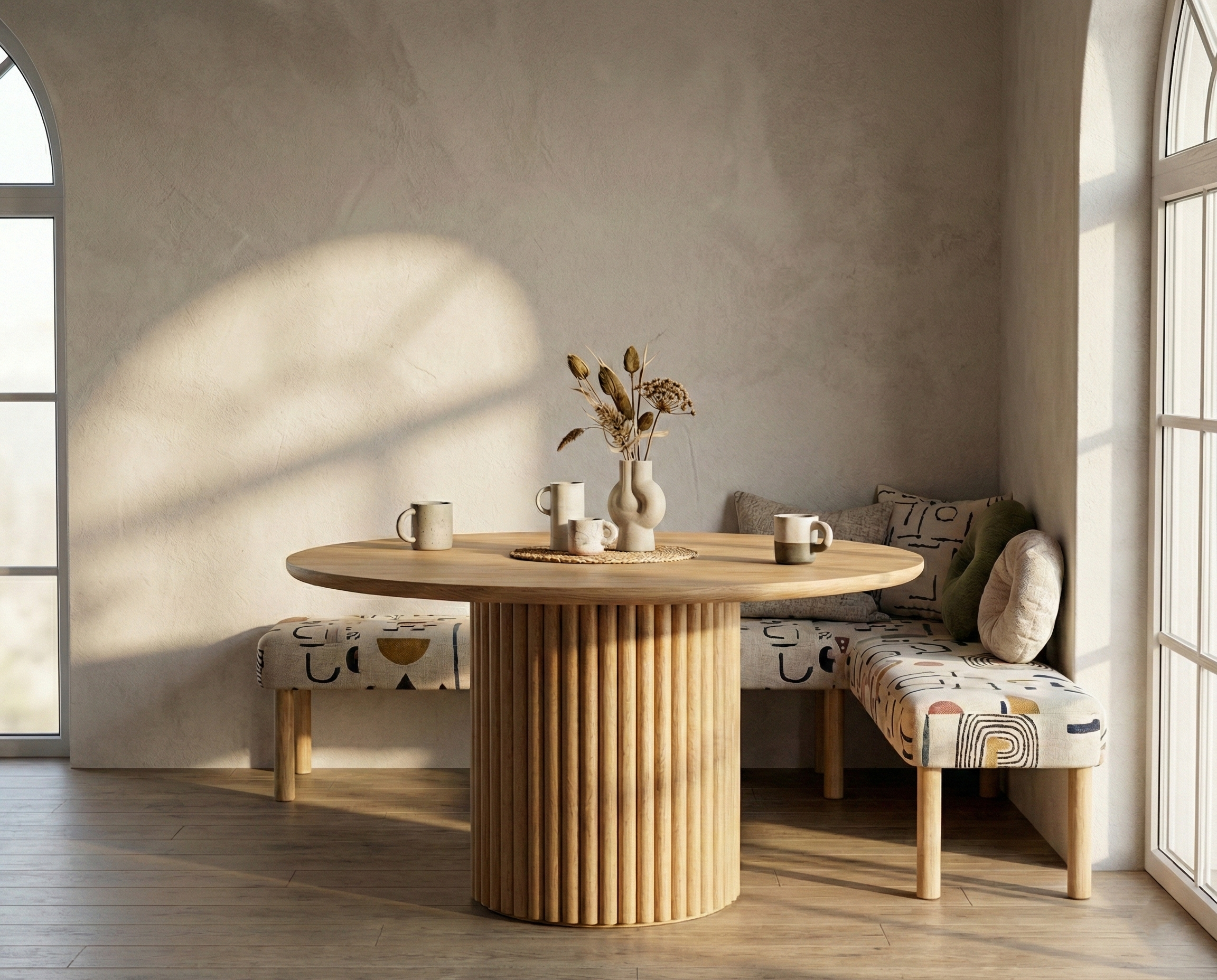 Raleigh CB Round Dining Table