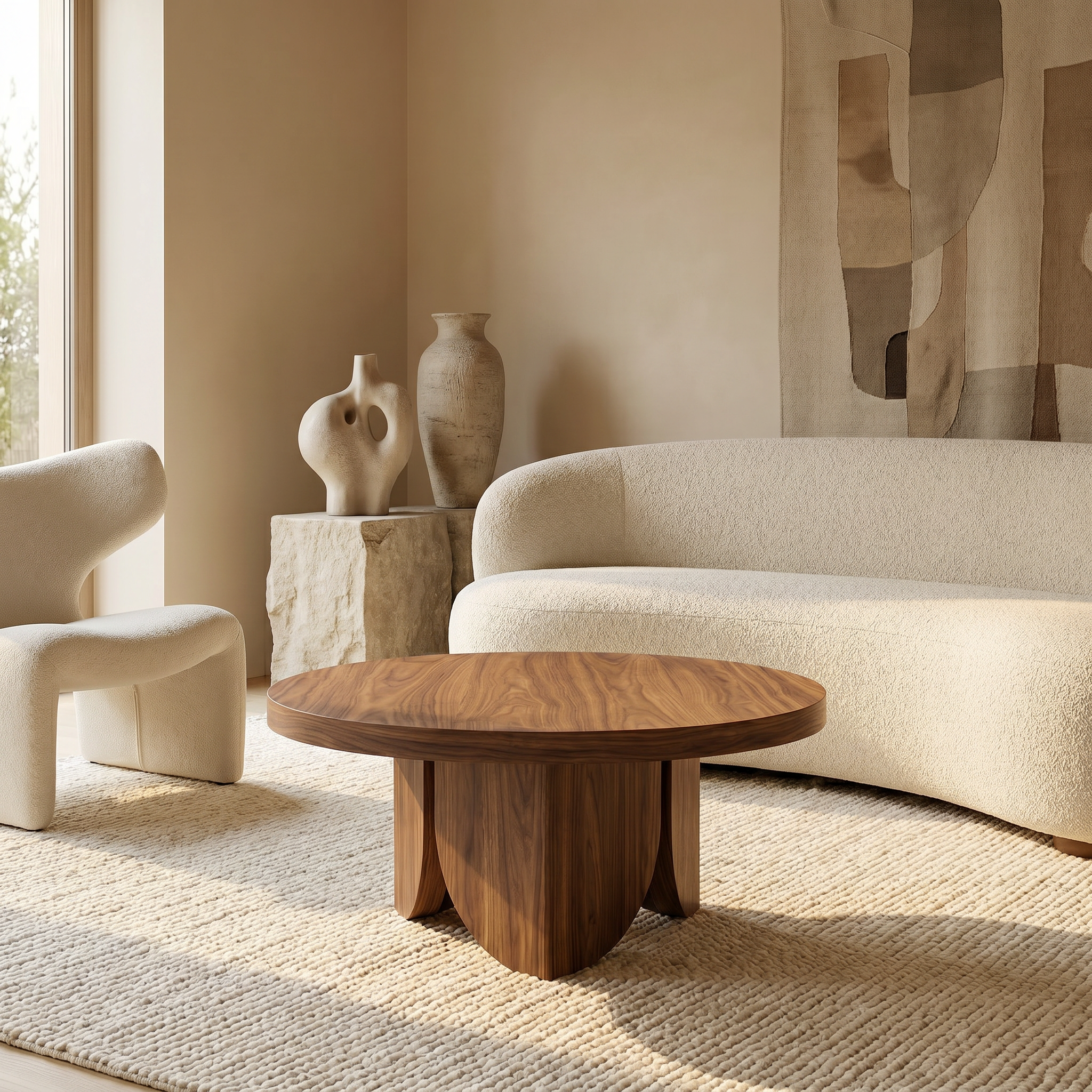 Bruce Round Coffee Table