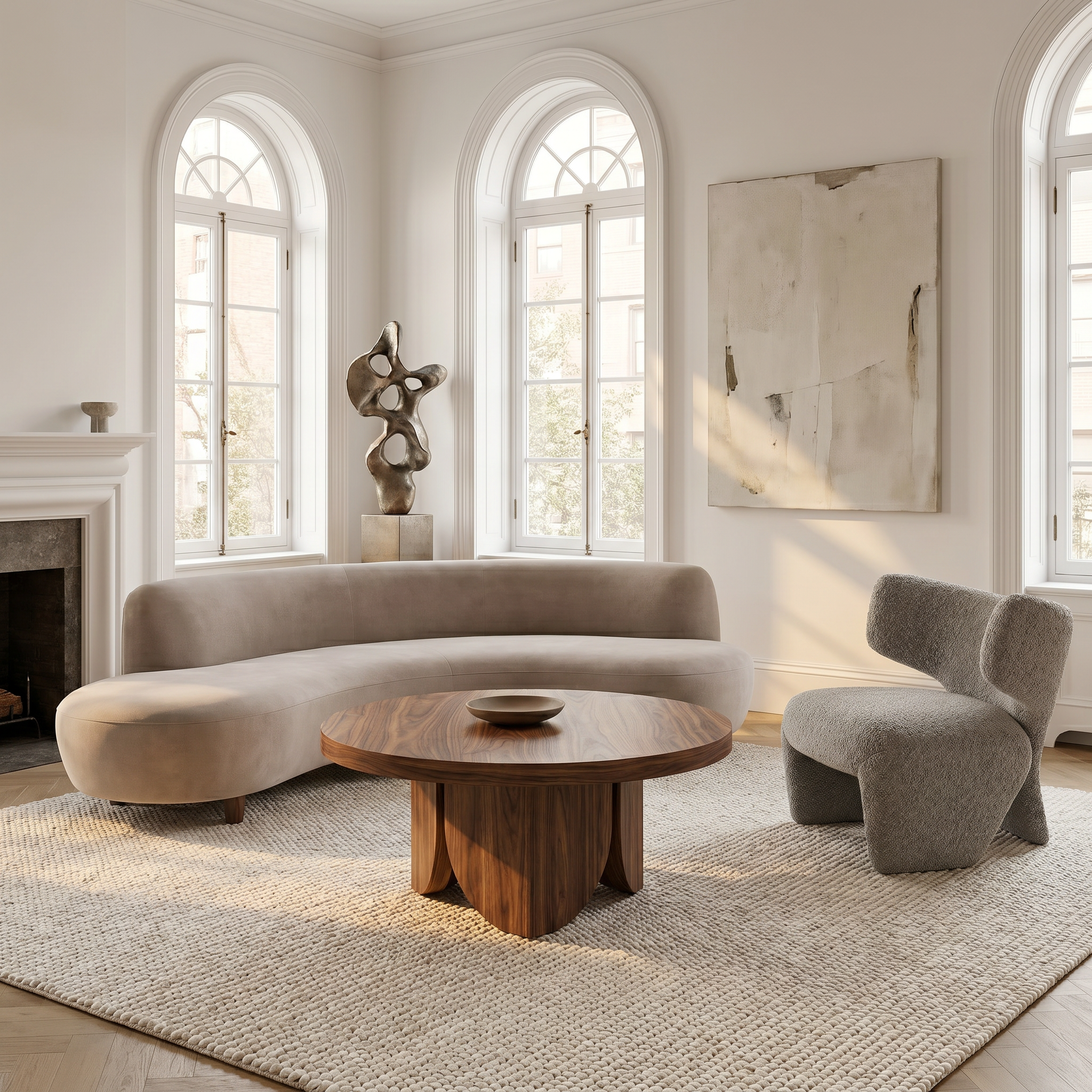 Bruce Round Coffee Table
